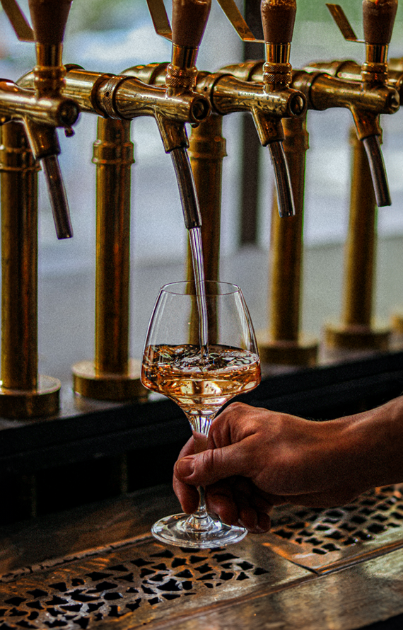 Producteur de vin à la pression